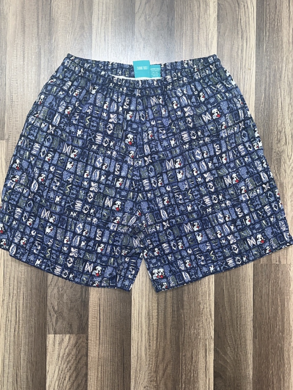 Vintage men’s s large Big Dogs swim, trunk liner and drawstring shorts summer